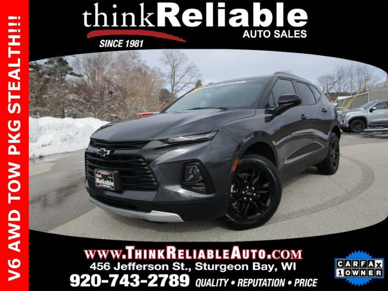 2022 Chevrolet Blazer for sale at RELIABLE AUTOMOBILE SALES, INC in Sturgeon Bay WI