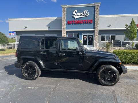 2015 Jeep Wrangler Unlimited for sale at Smalls Automotive in Memphis TN