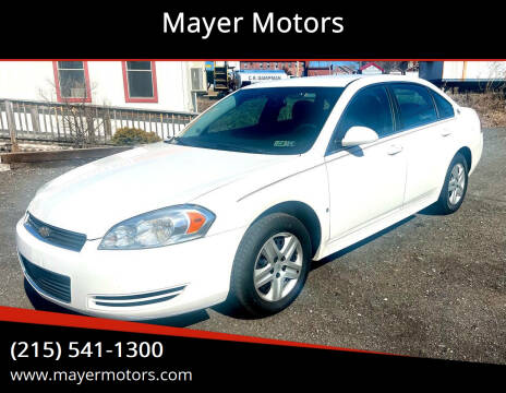 2009 Chevrolet Impala for sale at Mayer Motors in Pennsburg PA