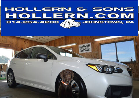 2022 Subaru Impreza for sale at Hollern & Sons Auto Sales in Johnstown PA