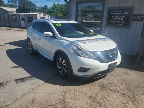 2017 Nissan Murano for sale at Rutledge Auto Group in Palestine TX