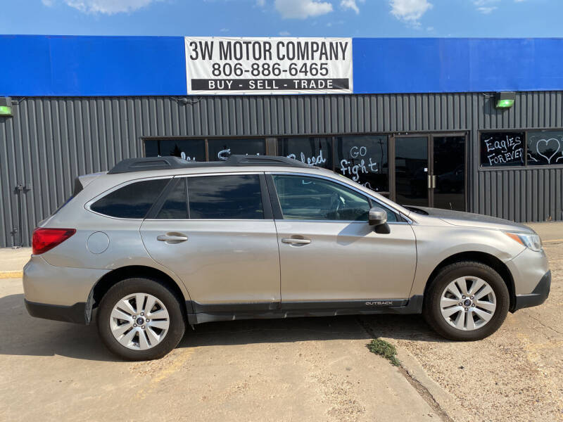 2016 Subaru Outback for sale at 3W Motor Company in Fritch TX