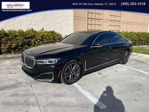 2022 BMW 7 Series for sale at Navarro Auto Motors in Hialeah FL