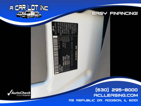 2014 Freightliner Sprinter 3500