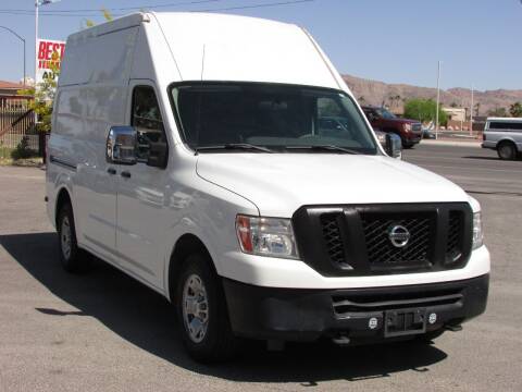 2015 Nissan NV for sale at Best Auto Buy in Las Vegas NV