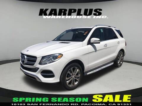 2016 Mercedes-Benz GLE for sale at Karplus Warehouse in Pacoima CA