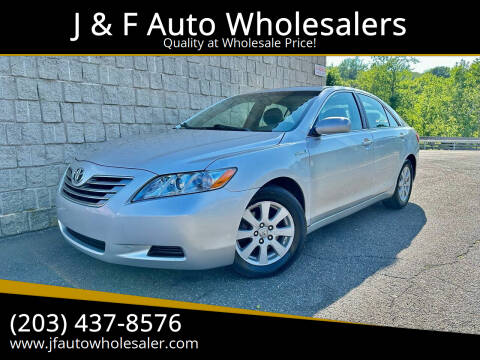 2008 Toyota Camry Hybrid for sale at J & F Auto Wholesalers in Waterbury CT