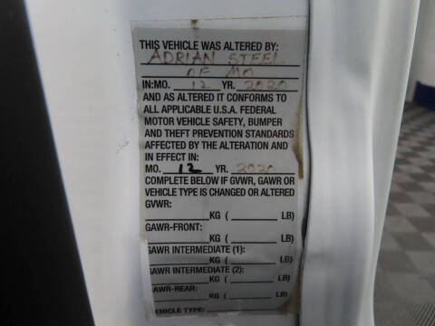 2021 Chevrolet Express 2500