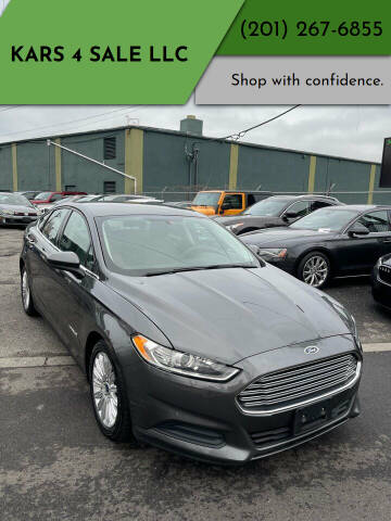 2016 Ford Fusion Hybrid for sale at Kars 4 Sale LLC in Little Ferry NJ