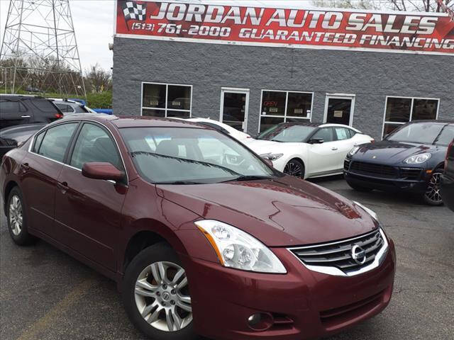 2012 nissan altima burgundy