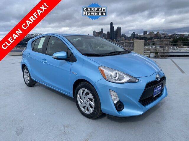 2015 Toyota Prius c for sale at Honda of Seattle in Seattle WA