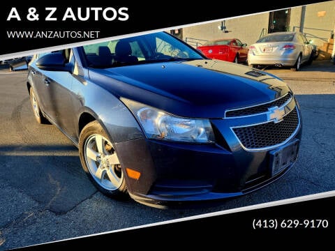 2014 Chevrolet Cruze for sale at A & Z AUTOS in Westfield MA