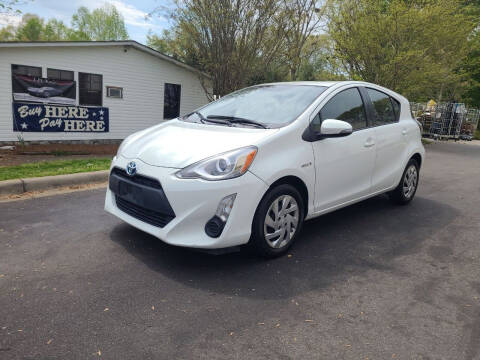 2015 Toyota Prius c for sale at TR MOTORS in Gastonia NC