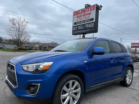 2015 Mitsubishi Outlander Sport for sale at Unlimited Auto Group in West Chester OH
