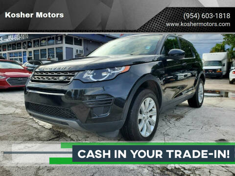 2016 Land Rover Discovery Sport for sale at Kosher Motors in Hollywood FL