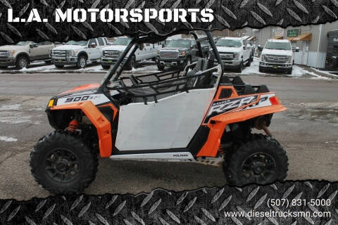 2012 Polaris RZR for sale at L.A. MOTORSPORTS in Windom MN