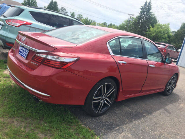 2016 Honda Accord for sale at Bob and Jill's Drive and Buy in Bemidji, MN