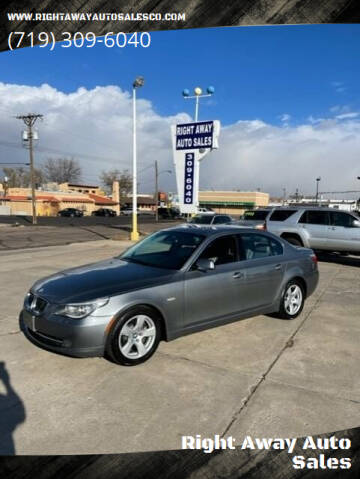 2008 BMW 5 Series for sale at Right Away Auto Sales in Colorado Springs CO