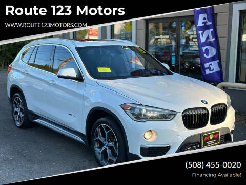 2017 BMW X1 for sale at Route 123 Motors in Norton MA