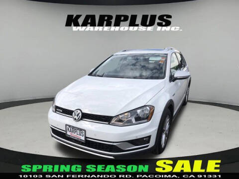 2017 Volkswagen Golf Alltrack for sale at Karplus Warehouse in Pacoima CA