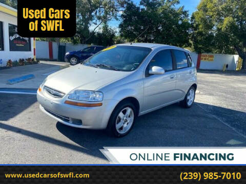 2006 Chevrolet Aveo for sale at Used Cars of SWFL in Fort Myers FL