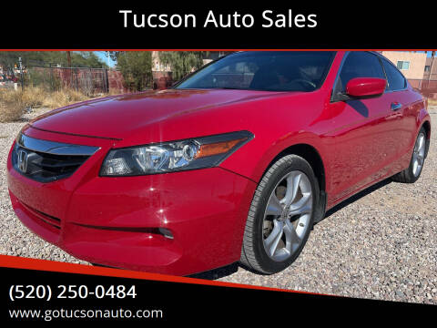 2012 Honda Accord for sale at Tucson Auto Sales in Tucson AZ