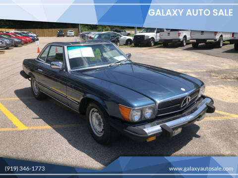 1984 Mercedes-Benz 380-Class for sale at Galaxy Auto Sale in Fuquay Varina NC