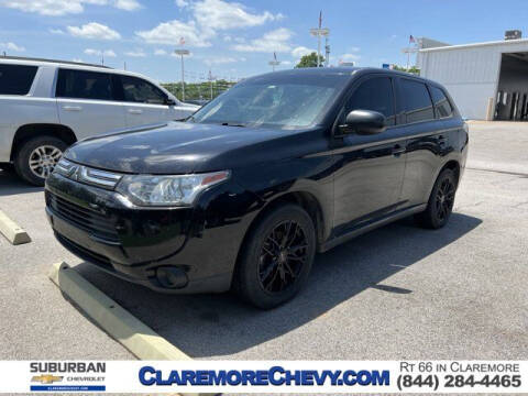 2014 Mitsubishi Outlander for sale at CHEVROLET SUBURBANO in Claremore OK