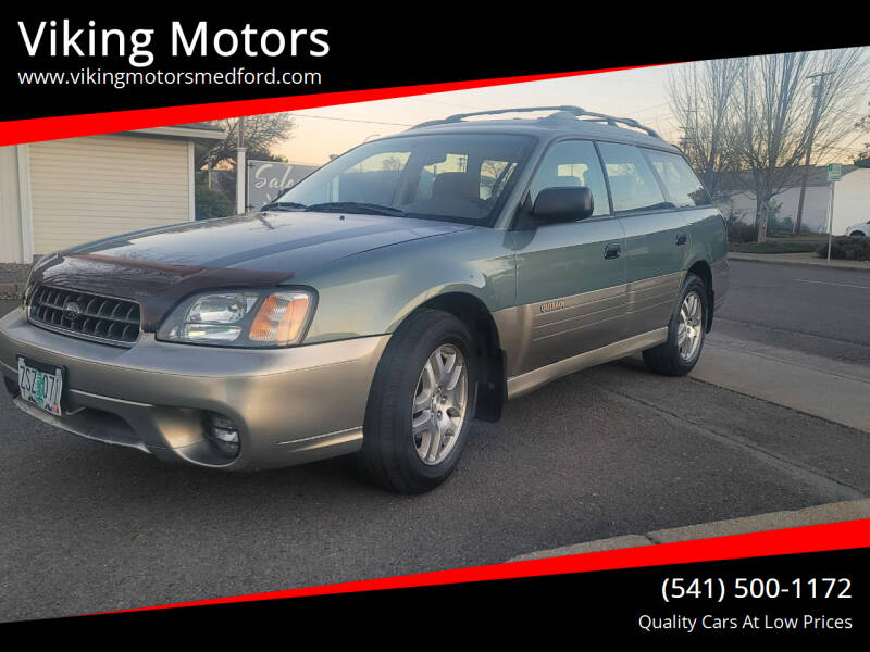 2003 Subaru Outback for sale at Viking Motors in Medford OR