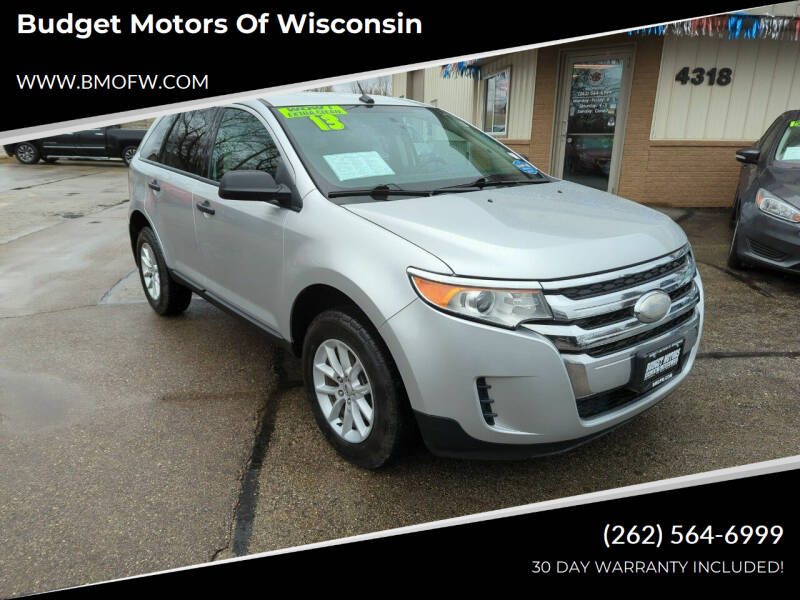 2013 Ford Edge for sale at Budget Motors of Wisconsin in Racine WI