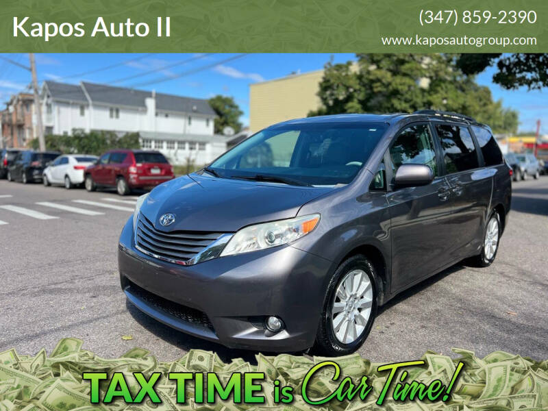 2014 Toyota Sienna for sale at Kapos Auto II in Ridgewood NY