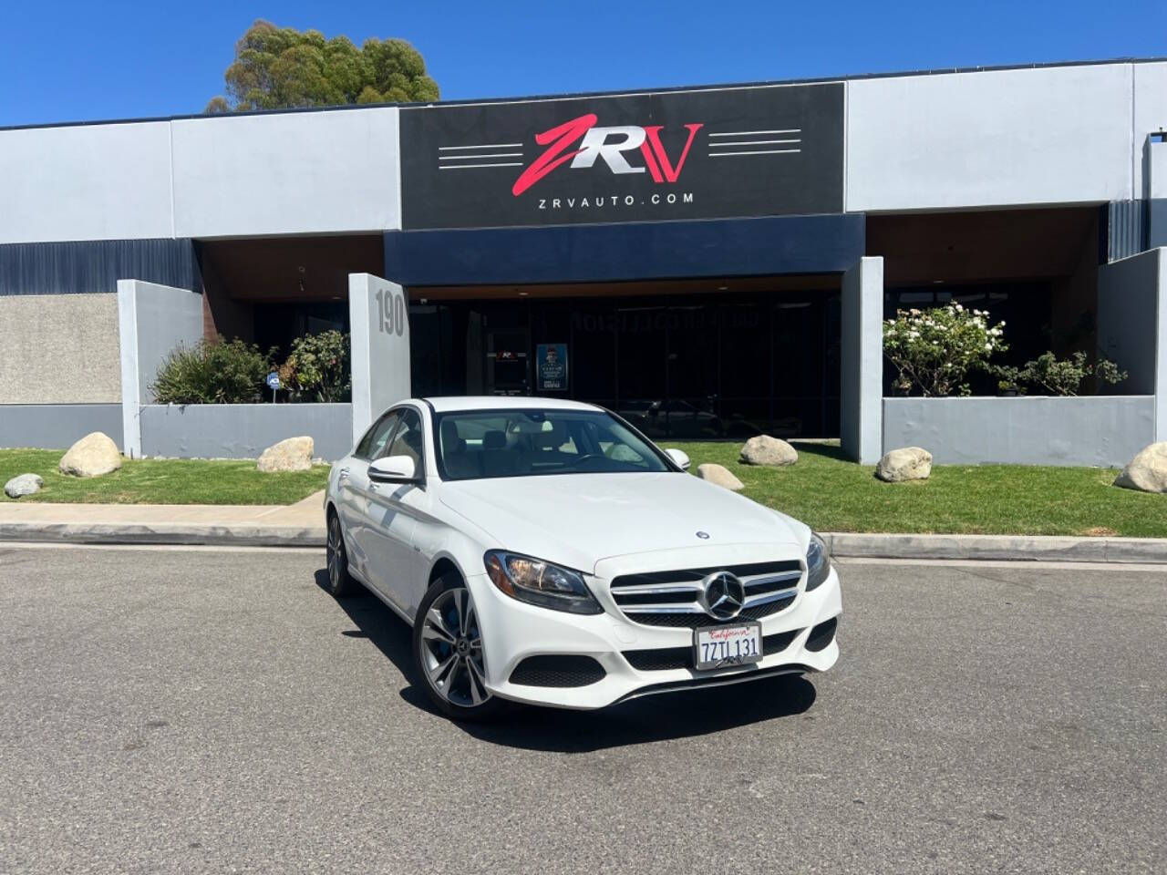 2017 Mercedes-Benz C-Class for sale at ZRV AUTO INC in Brea, CA