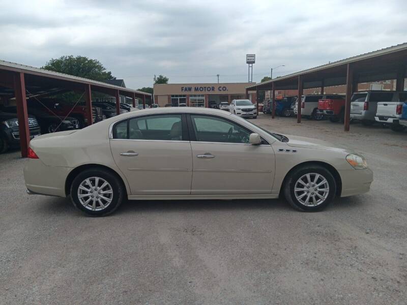 2011 Buick Lucerne for sale at Faw Motor Co in Cambridge NE
