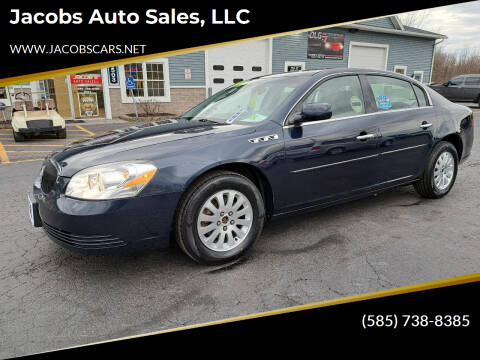 2008 Buick Lucerne for sale at Jacobs Auto Sales, LLC in Spencerport NY