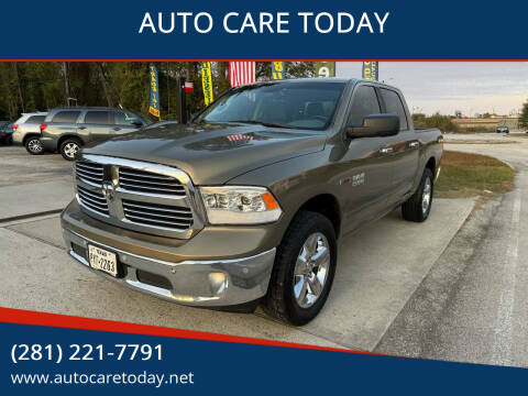 2015 RAM 1500 for sale at AUTO CARE TODAY in Spring TX