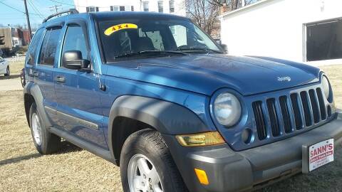 2006 Jeep Liberty for sale at Sann's Auto Sales in Baltimore MD