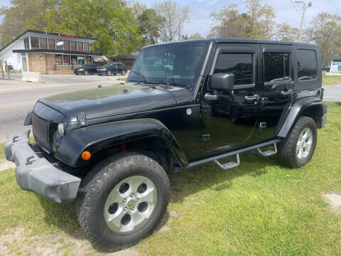 2008 Jeep Wrangler Unlimited for sale at LAURINBURG AUTO SALES in Laurinburg NC