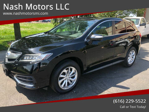 2018 Acura RDX for sale at Nash Motors LLC in Hudsonville MI
