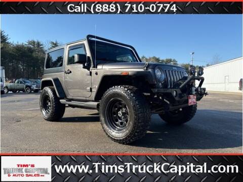 2018 Jeep Wrangler JK for sale at TTC AUTO OUTLET/TIM'S TRUCK CAPITAL & AUTO SALES INC ANNEX in Epsom NH
