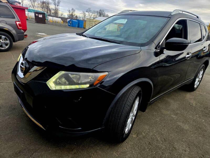 Used 2016 Nissan Rogue SV with VIN KNMAT2MV5GP598505 for sale in Westfield, MA