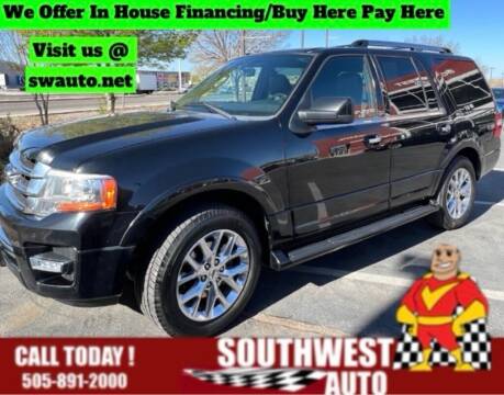 2016 Ford Expedition for sale at SOUTHWEST AUTO in Albuquerque NM