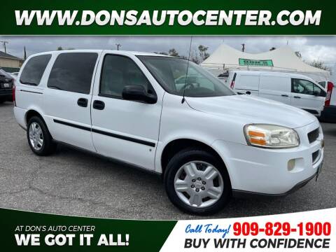 2008 Chevrolet Uplander for sale at Dons Auto Center in Fontana CA