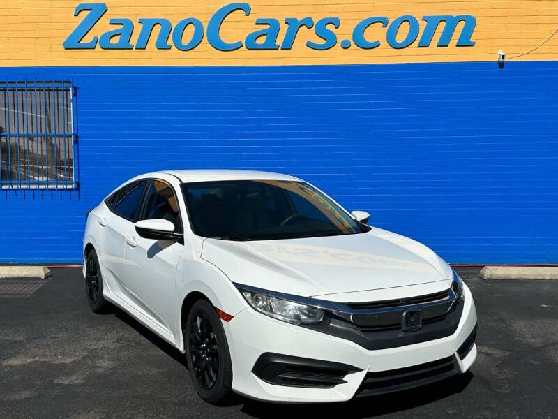 2016 Honda Civic for sale at Zano Cars in Tucson AZ