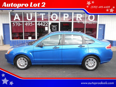 2010 Ford Focus for sale at Autopro Lot 2 in Sunbury PA