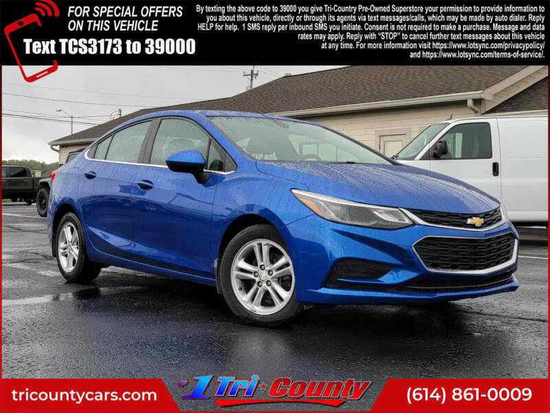2016 Chevrolet Cruze for sale at Tri-County Pre-Owned Superstore in Reynoldsburg OH