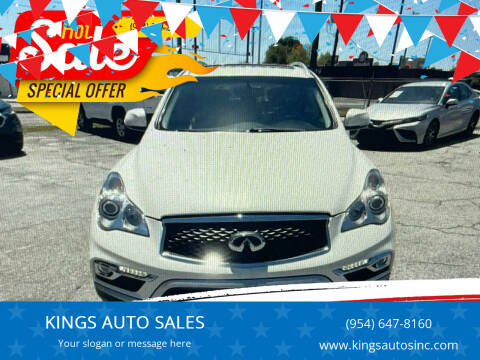 2017 Infiniti QX50 for sale at KINGS AUTO SALES in Hollywood FL