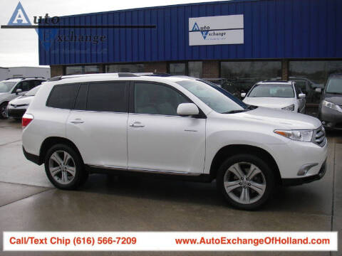 2012 Toyota Highlander for sale at Auto Exchange Of Holland in Holland MI