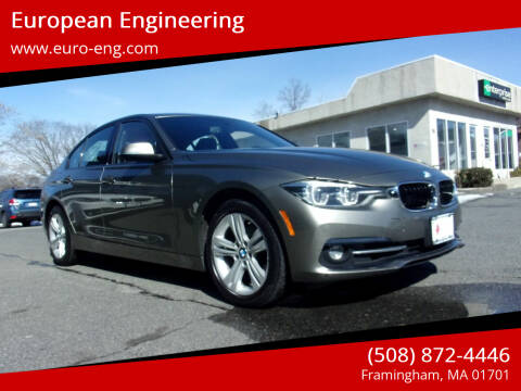 2016 BMW 3 Series for sale at European Engineering in Framingham MA