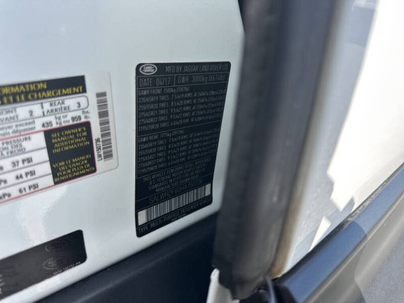 2017 Land Rover Range Rover Sport HSE