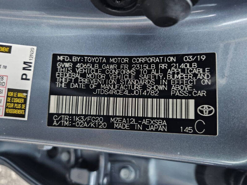 2020 Toyota Corolla SE